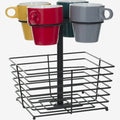 Mokken met standaard en capsulemand, set van 4, 26 cl