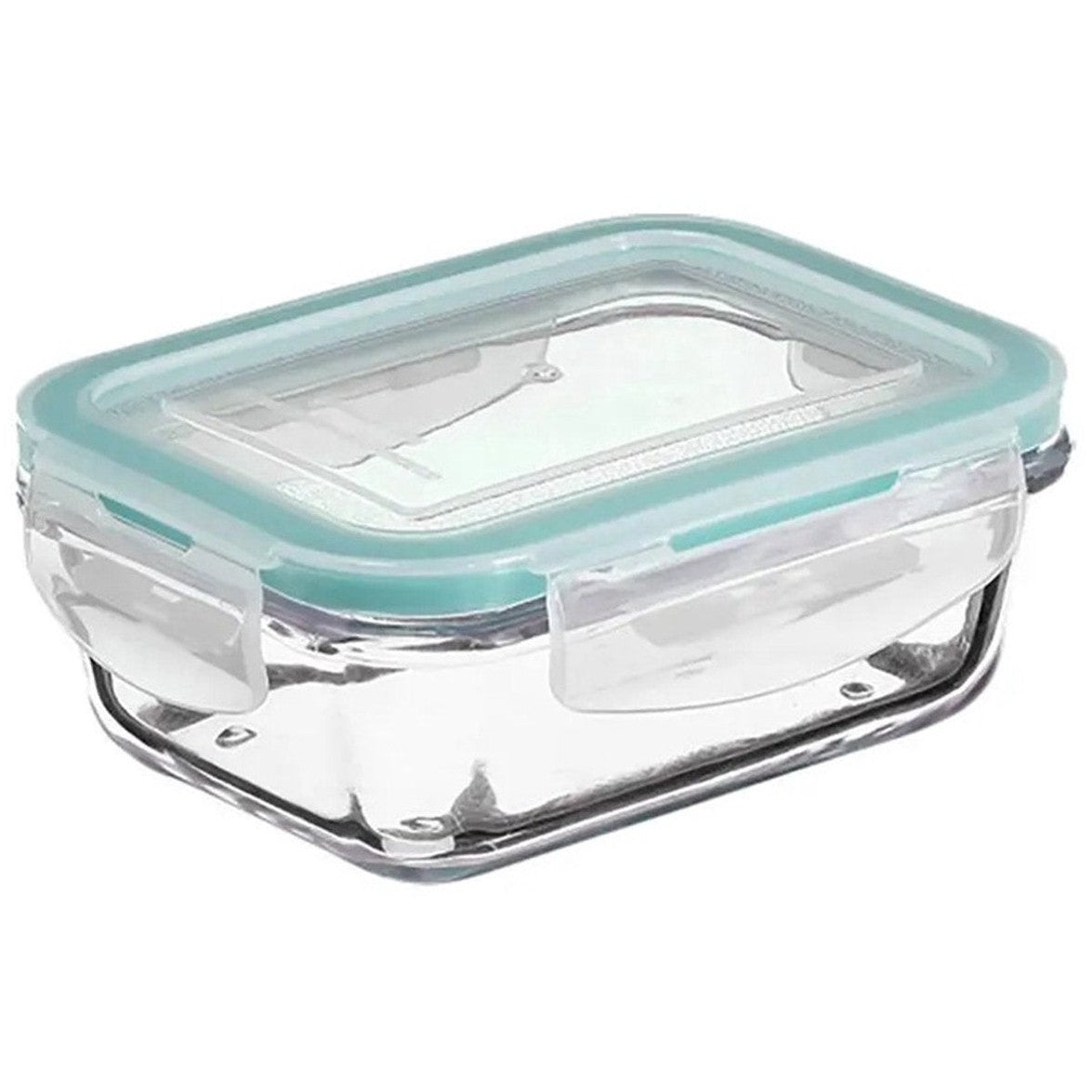 5Five vershoudbakjes van glas met clipsluiting, 730 ml, set van 2
