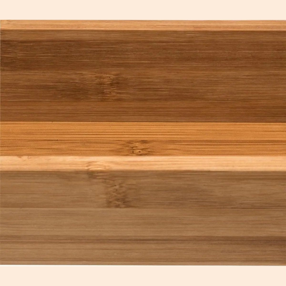 Bamboe sorteerbakjes voor lade, set van 3, 38 x 8 x 7 cm