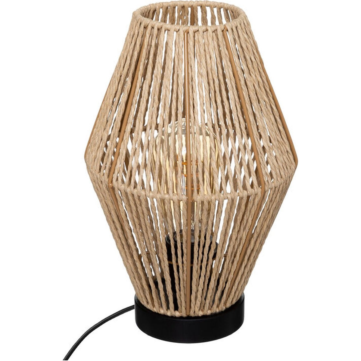 Atmosphera tafellamp, beige, 32 cm