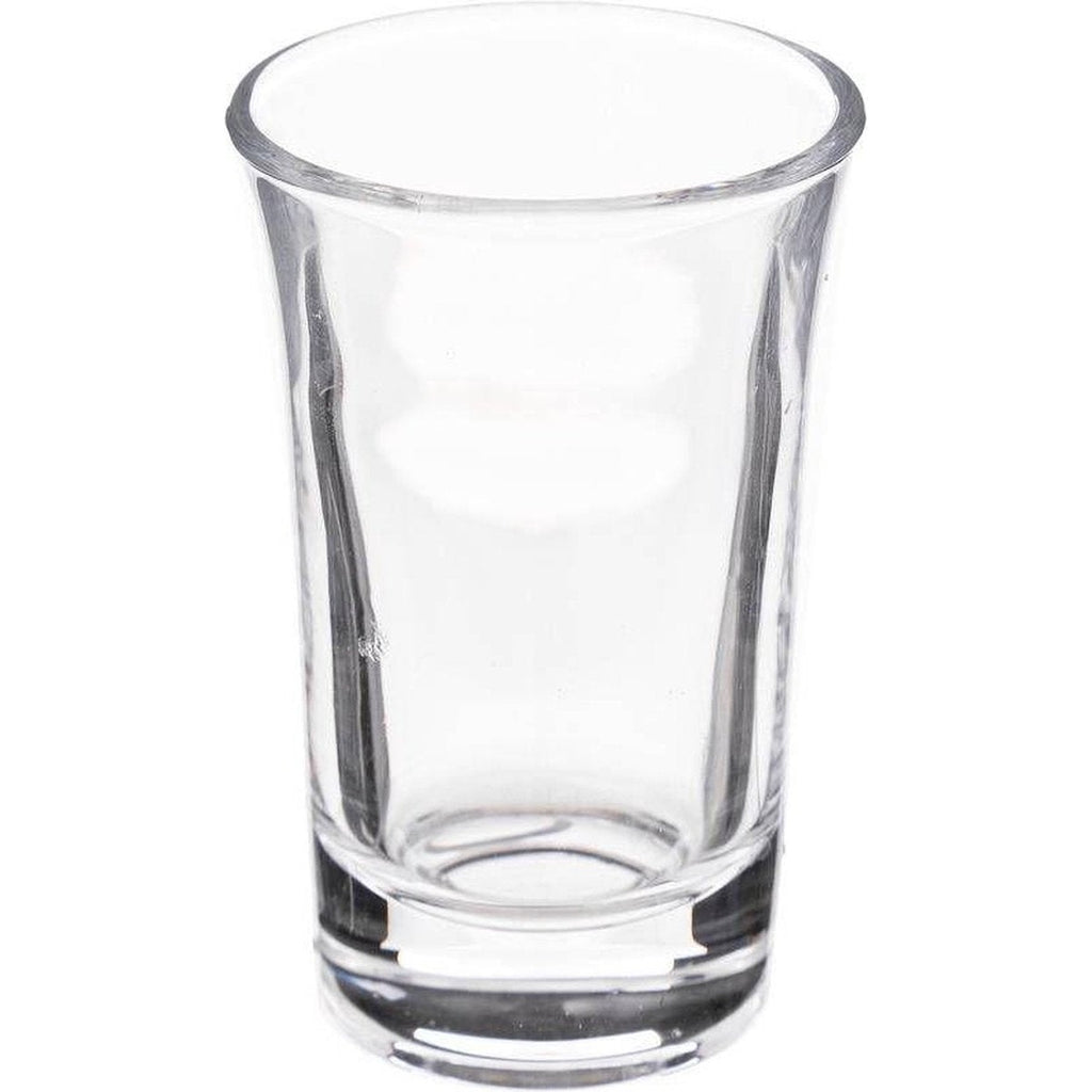 Shotplateau van hout en glas met 6 shotglaasjes (3)