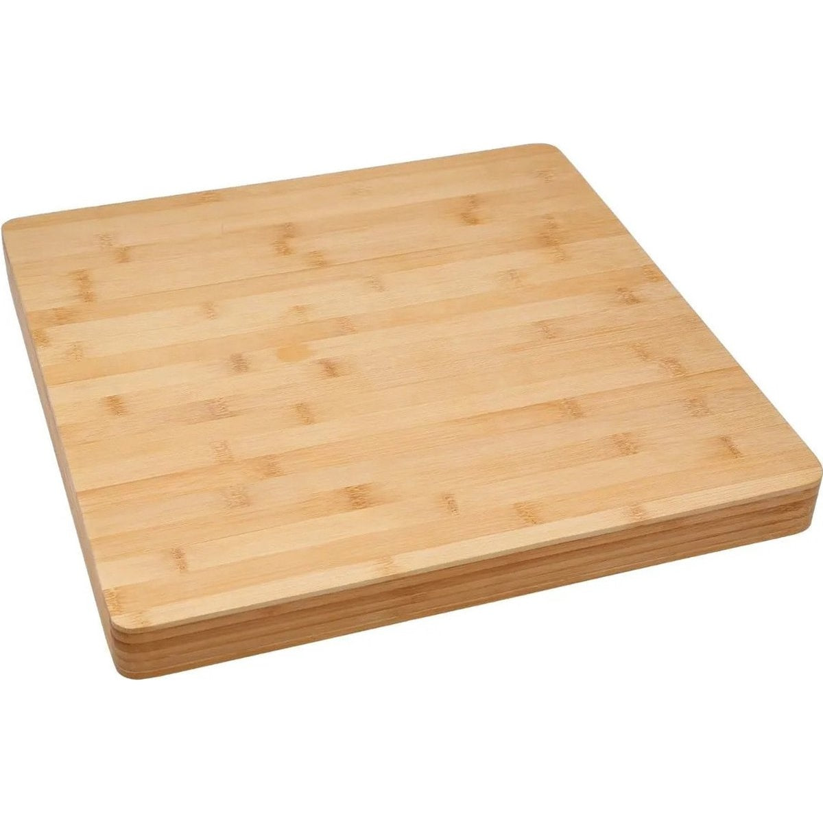5Five snijplank en broodplank vierkant, bamboe, 37 cm, extra dik