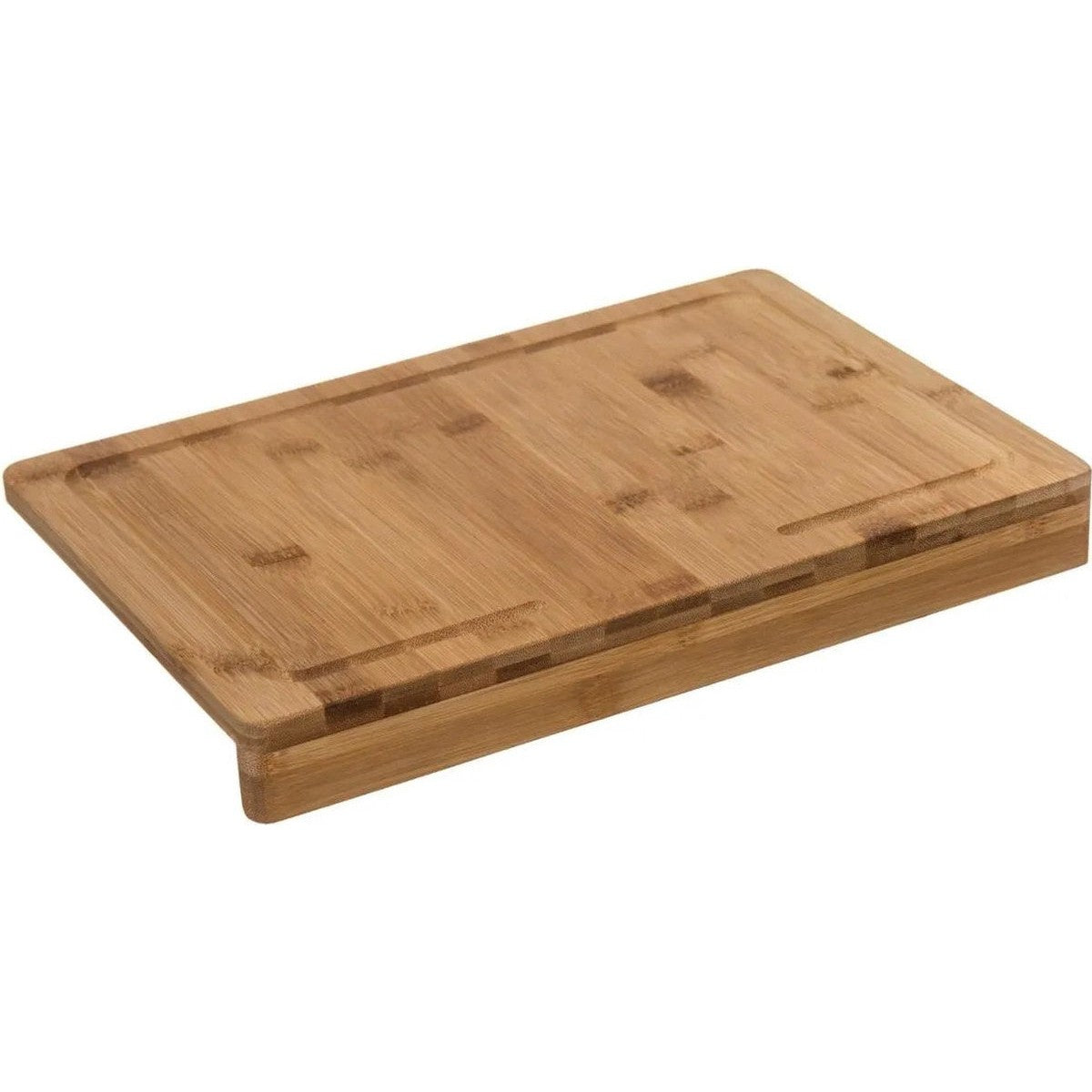 Snijplank met stoprand van bamboe, 35 x 24 cm