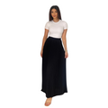 Sofia Plisse Skirt - Zwart - MODESTNOVA