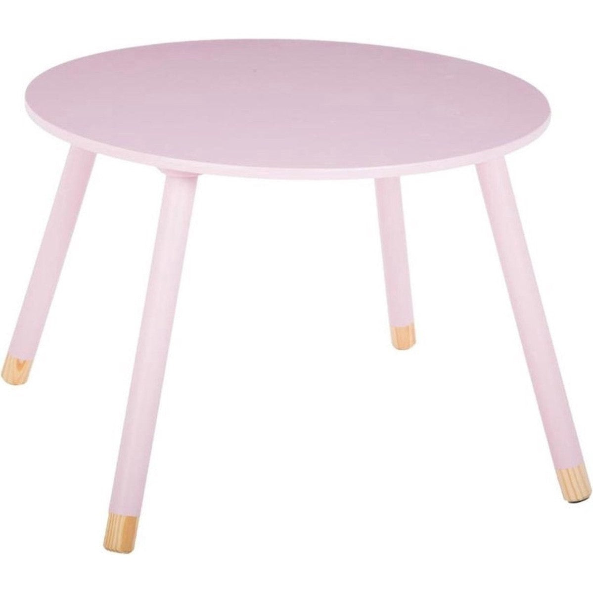 Sphera kindertafel rond, roze, 60 x 60 x 43 cm