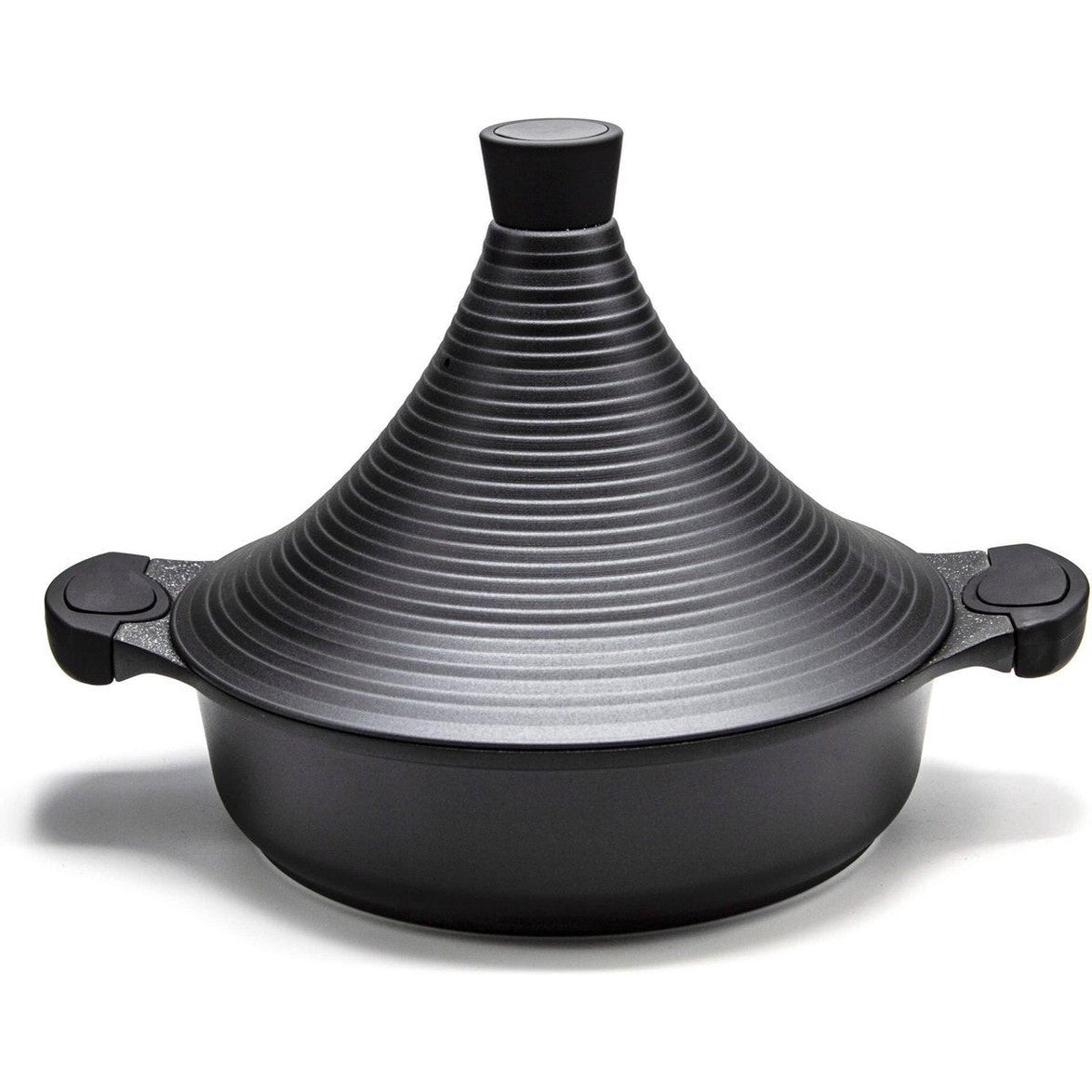 Aluminium tajine Agadir zwart, antiaanbak, inductie