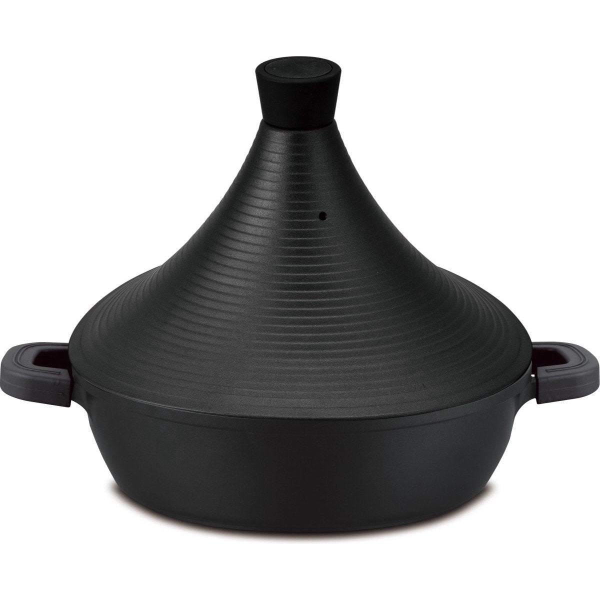 Tajine Agadir Inductie Arabisch Design Antiaanbaklaag glanzend zwart