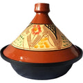 Tajine van aardewerk en gegoten aluminium, geschikt voor inductie