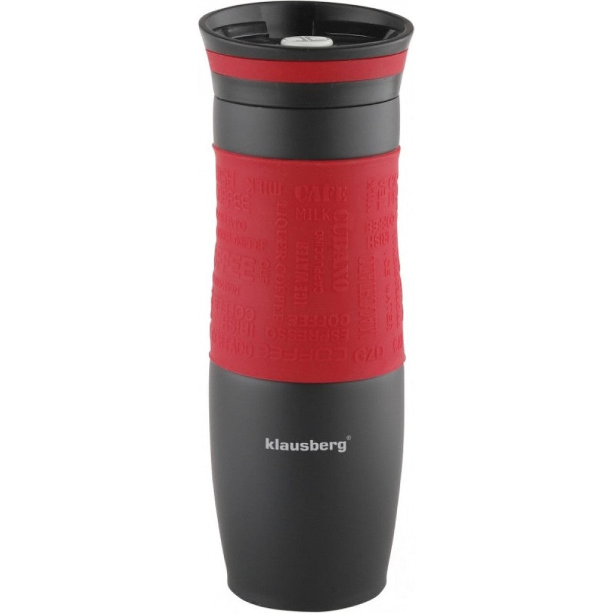 Klausberg thermosbeker 500 ml, roestvrij staal, travel mug