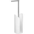 5Five vrijstaande toiletrolhouder met reserverol, wit, 59 cm