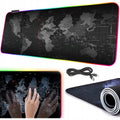 XXL LED-muismat met verlichting 80 x 30 cm, waterdicht