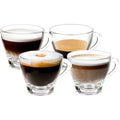 Vivalto espressoglazen met oor, set van 4 (80 ml)