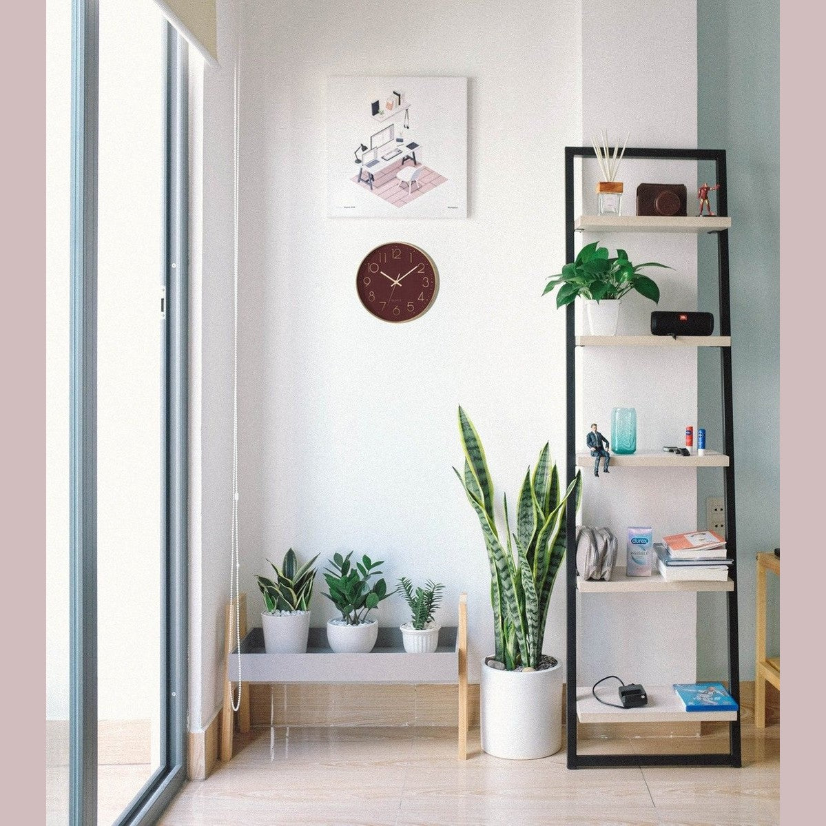 Atmosphera wandklok met stil mechanisme, Ø 30 cm (2)