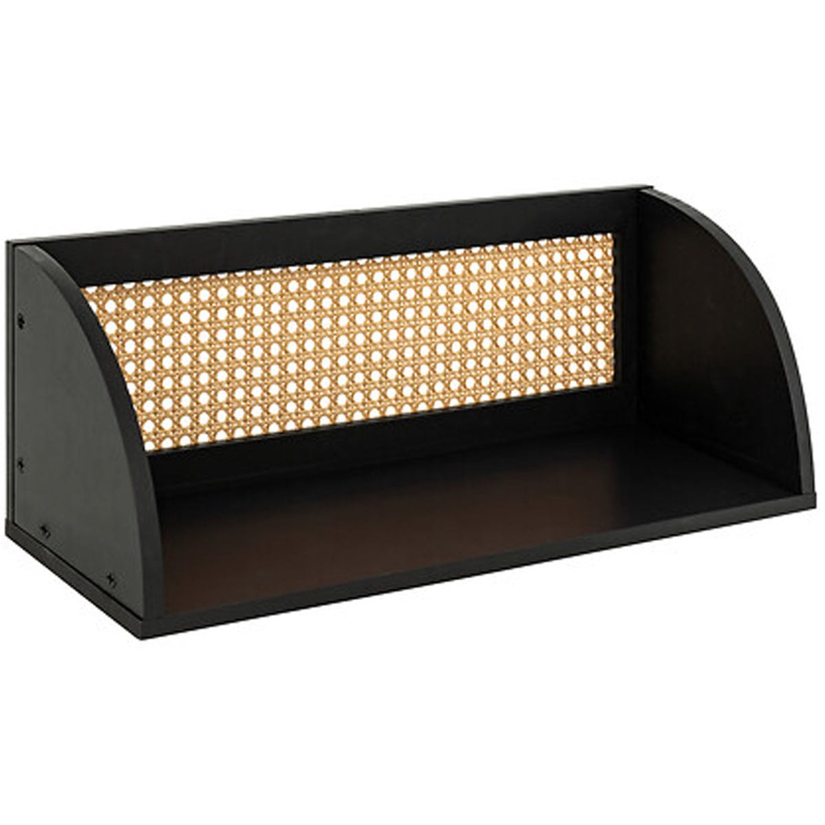 Atmosphera wandplank bohemian, bruin mdf, 48 x 18 cm