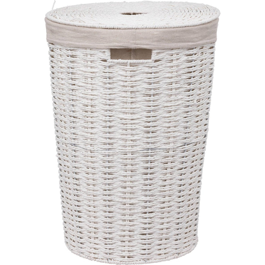5Five ronde wasmand in boho-stijl, 40 L