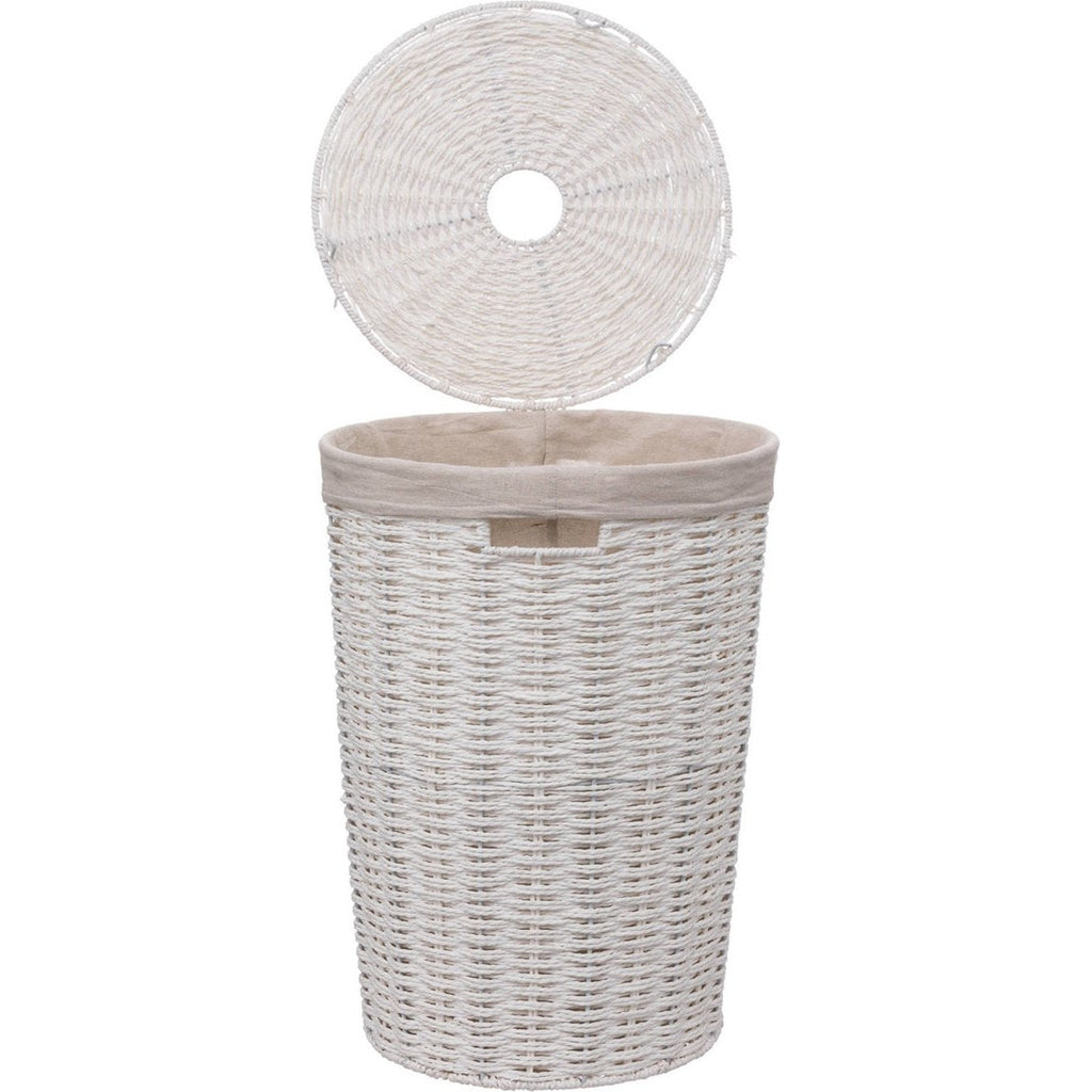 5Five ronde wasmand in boho-stijl, 40 L (2)