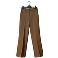 Wide leg broek, chocoladebruin