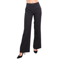 Wide leg broek, zwart